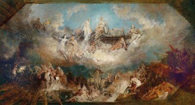 The Sinking of the Nibelungen Treasure in the Rhine by Hans Makart